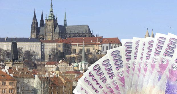 Praha bude hospodařit hospodařit s příjmy 54,096 miliardy korun a výdaji 70,3 miliardy.