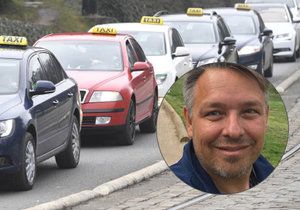 Robert Faltýnek okomentoval taxikářské protesty i situaci kolem Uberu.