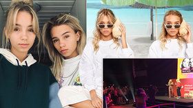 Pláč, křik a dárky! Hvězdná dvojčata Lisa a Lena (16) mají 14,5 milionu fanoušků, v Praze z nich šíleli