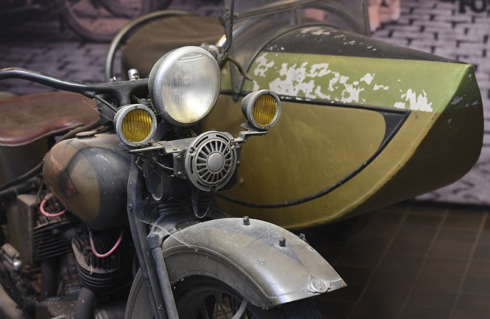 Výstava v Národním technickém muzeu k výročí klubu Harley-Davidson