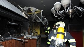 Zásah hasičů v centru Prahy. (Ilustrační foto)