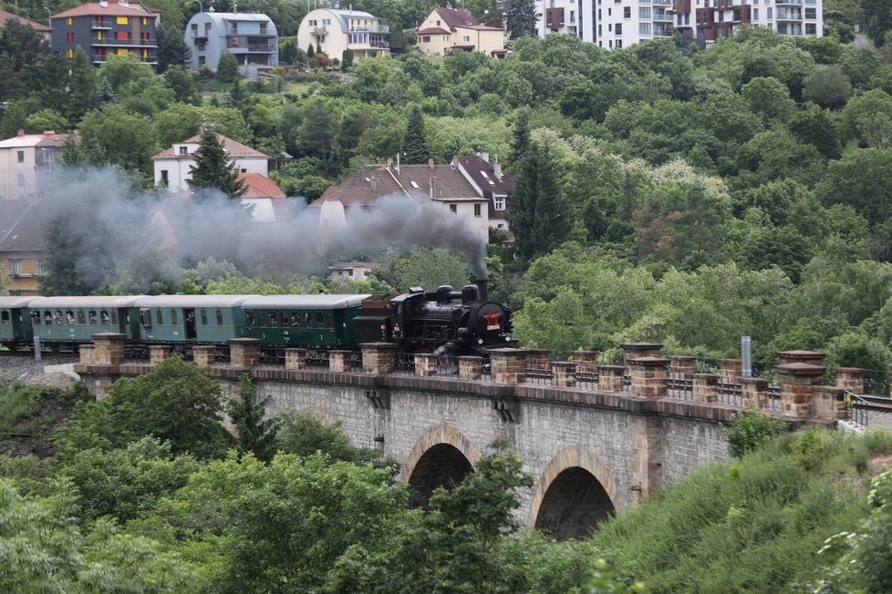 Historické vlaky. (13. června 2021)