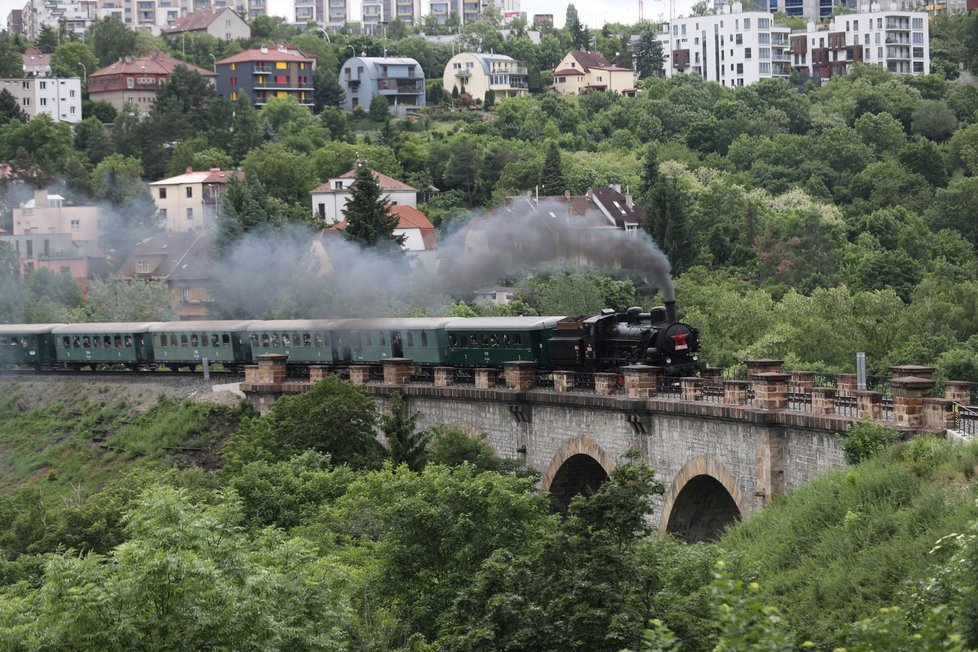 Historické vlaky. (13. června 2021)