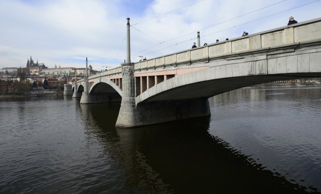 Mánesův most roku 2014