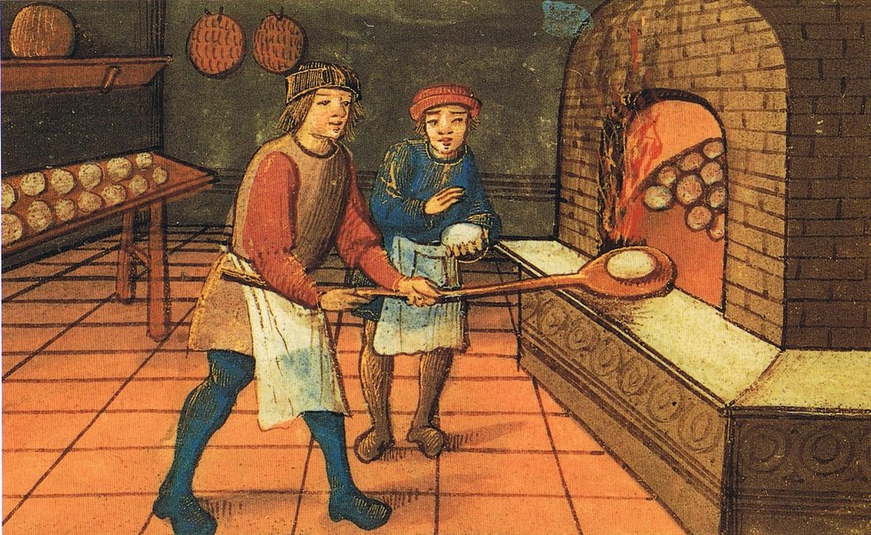 Středověký pekař