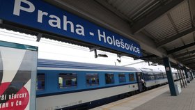 Nádraží Praha-Holešovice.