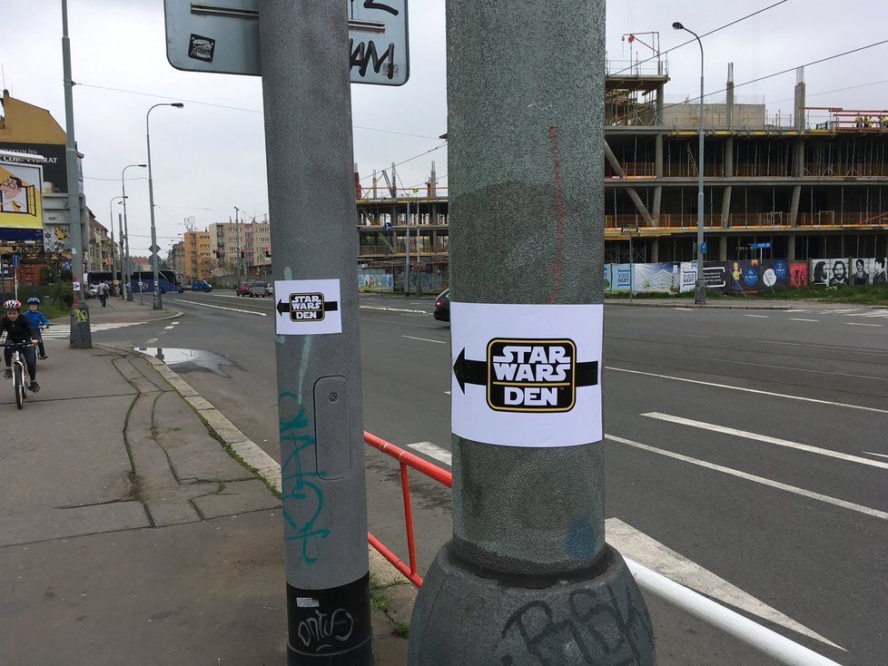 Fanoušci Star Wars oslavili v pražských Holešovicích Den s Hvězdnými válkami.