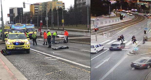 Řidič (69) na přechodu v Hostivaři srazil čtyři ženy, dvě zemřely. Odsedí si pět let