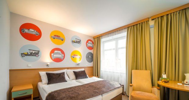 Takto vypadají pokoje v hotelích řetězce Czech Inn Hotels, které jsou v nabídce pro dlouhodobé pronájmy.