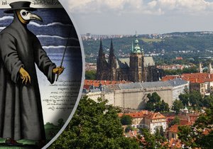 Středověká Praha nebyla zrovna příliš čistoskvoucí město. Kvůli tristní hygienické situaci zde dokonce v roce 1380 nastala epidemie moru.