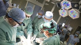 Unikátní operaci, při které provedli transplantaci dělohy, provedli lékaři pražského IKEMU.