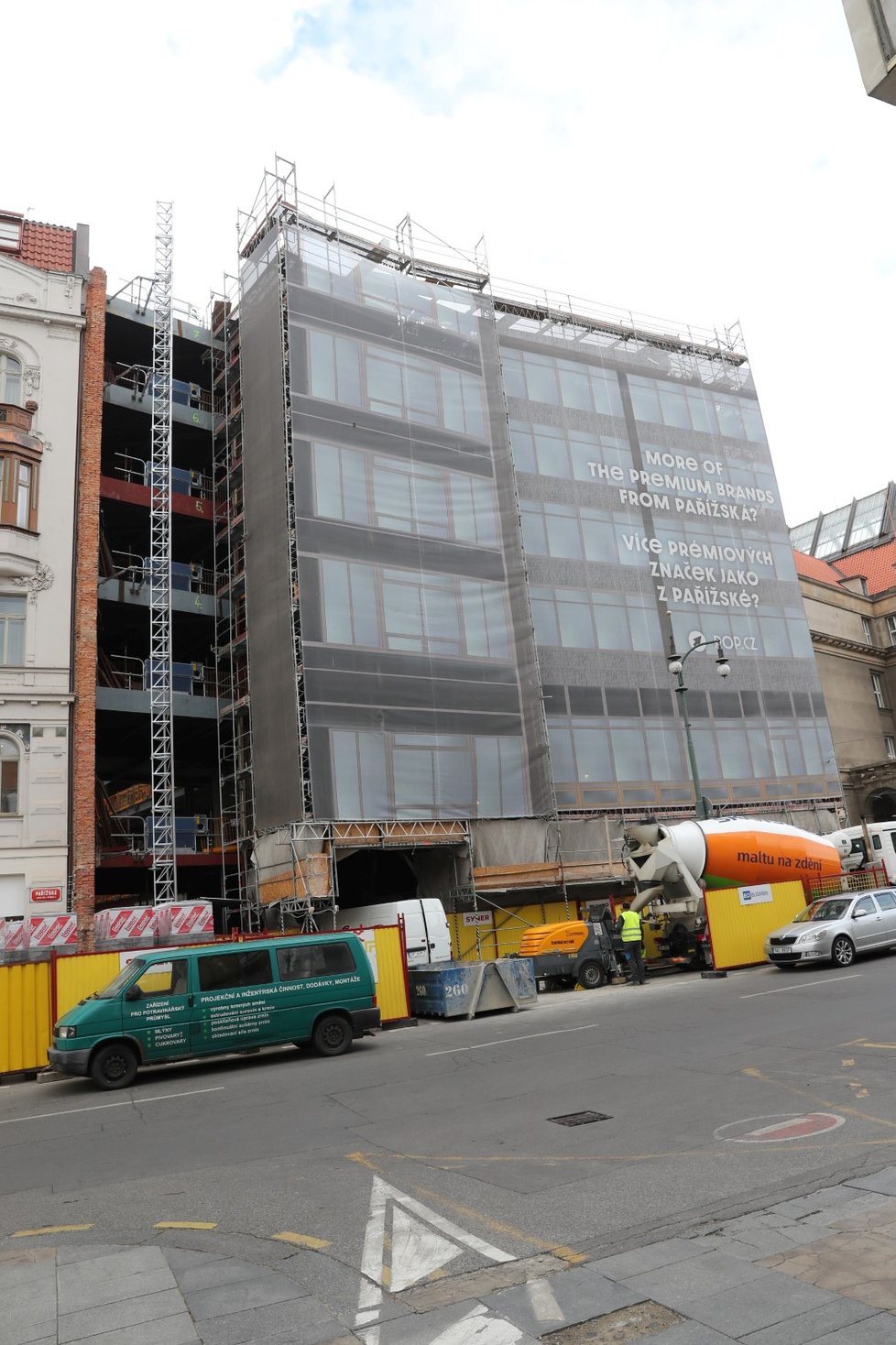 Rekonstrukce hotelu InterContinental (28. května 2021)