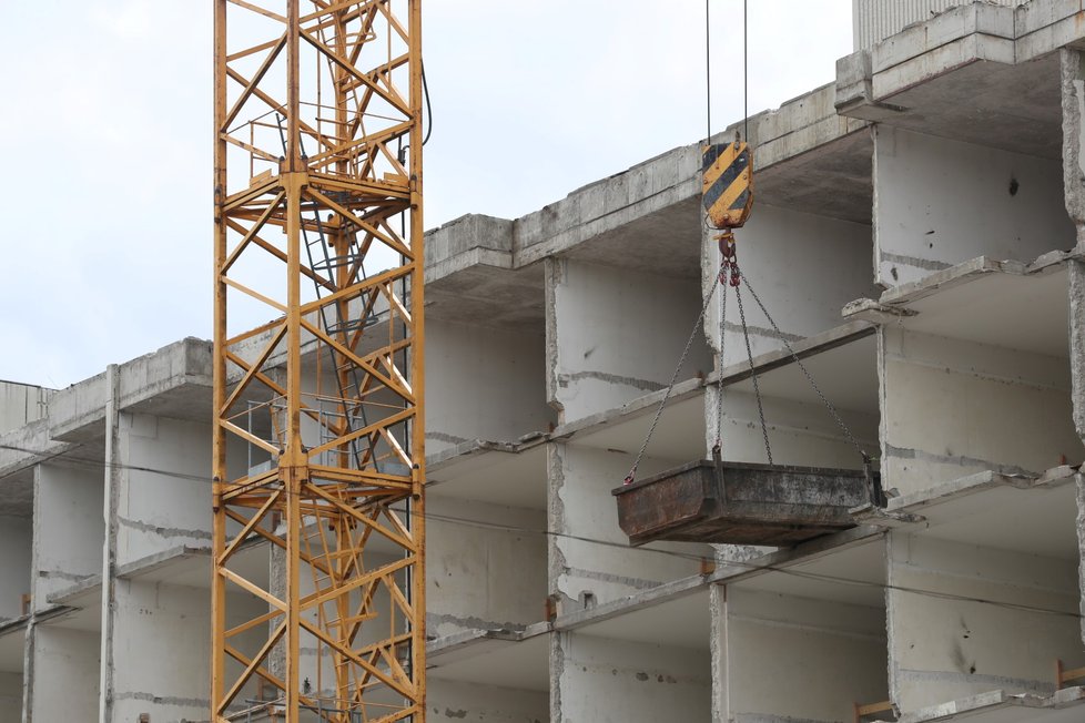 Rekonstrukce hotelu InterContinental. (28. května 2021)