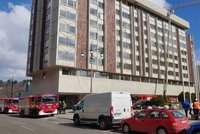 Poplach v rekonstruovaném hotelu InterContinental: Na střeše hořelo