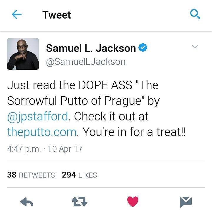 Knížku doporučil svým čtenářům i americká herecká legenda Samuel L. Jackson.