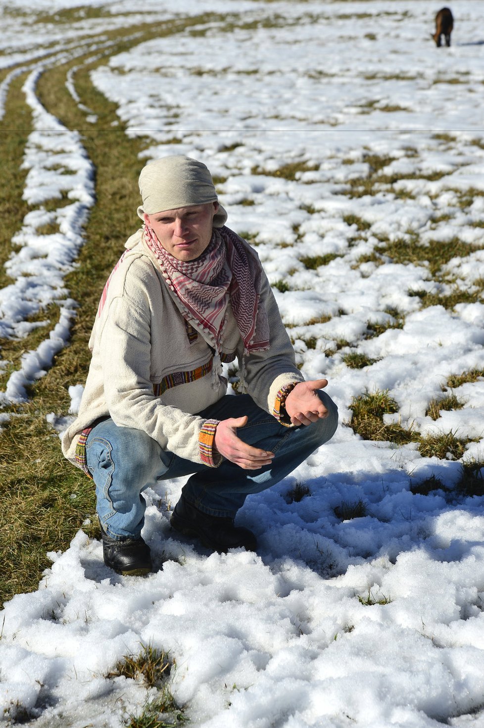 Ľubomír zachraňuje kozy před hrozným osudem. Nedaleko Jílové u Prahy má pět kozích dam.