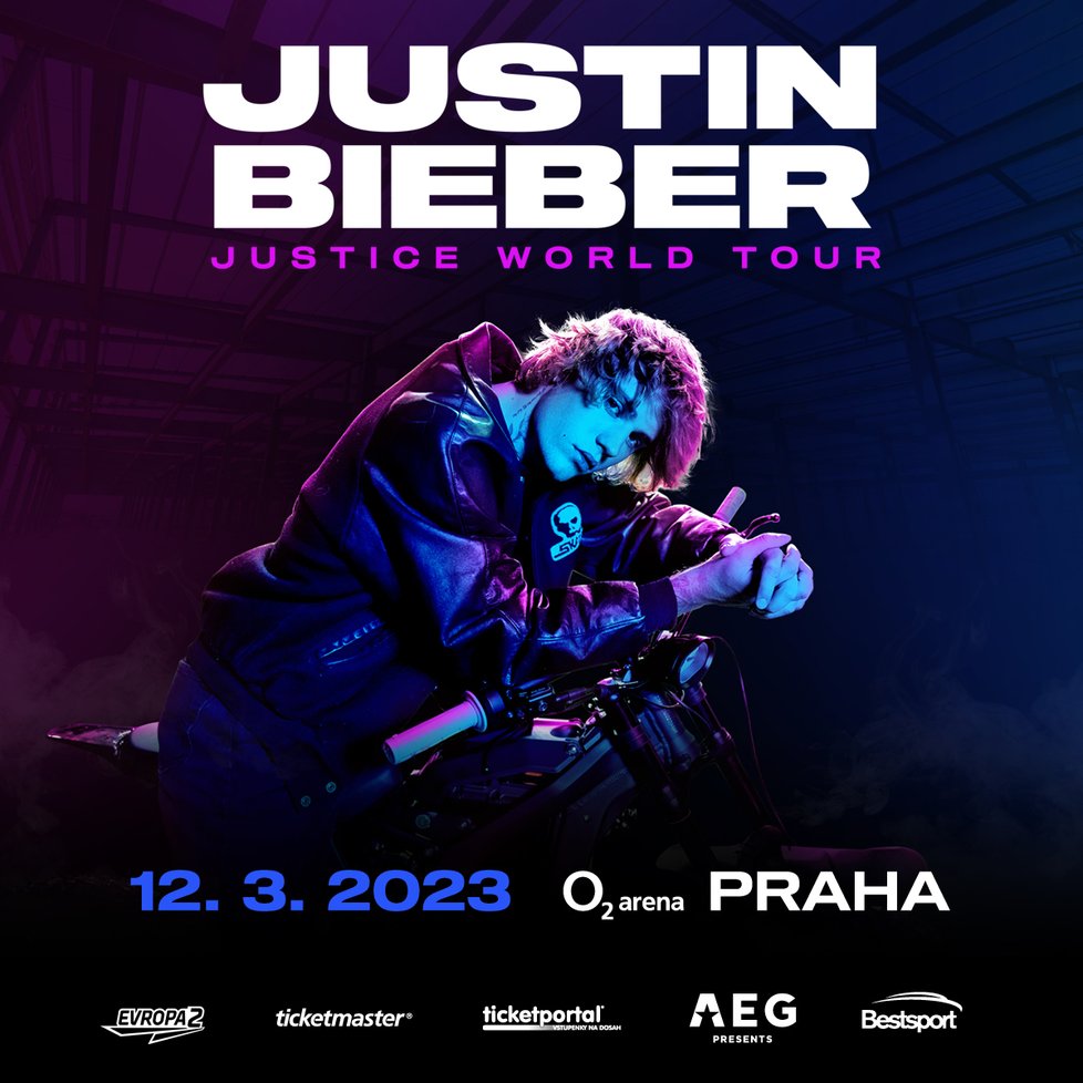 Justin Bieber měl vystoupit 12. března 2023 v Praze. Ale nevystoupí...