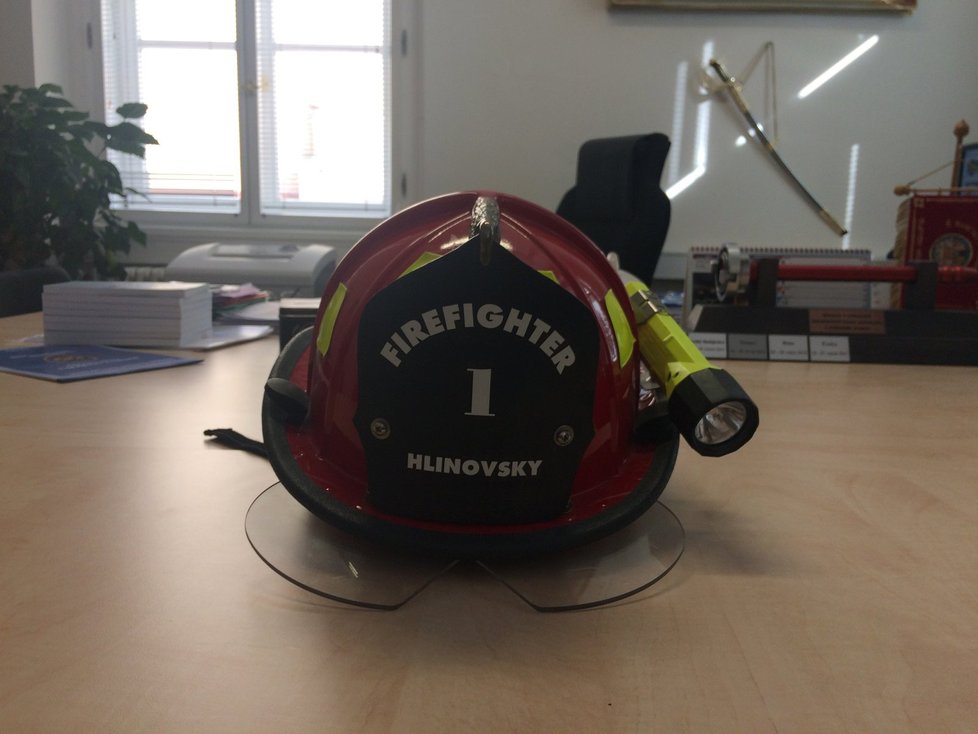 Americká hasičská helma