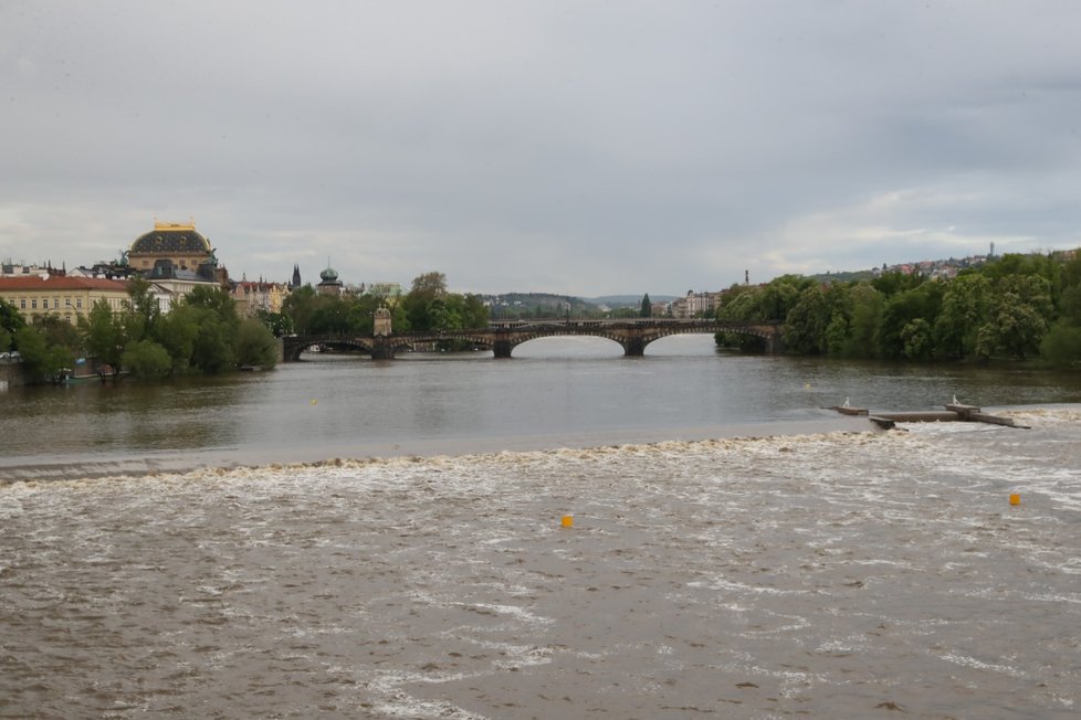 Vltava v Praze.