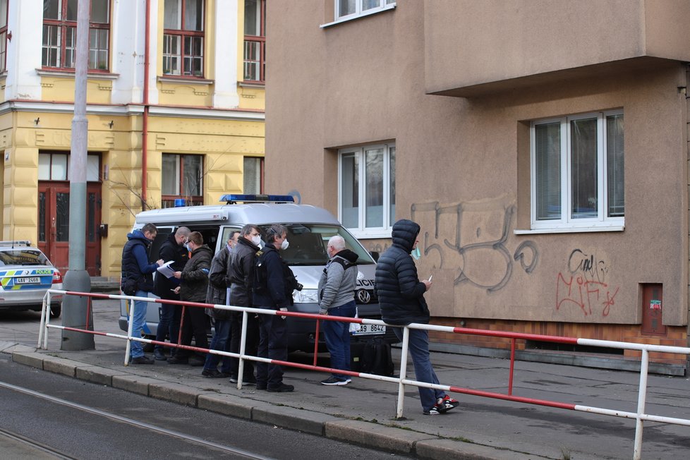 Násilný trestný čin na pražské Klamovce, 20. ledna 2021.