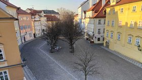 Vylidněná Praha (24. 3. 2020)