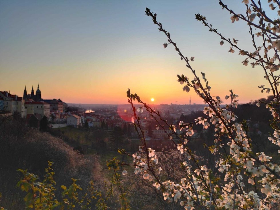 Vylidněná Praha (24. 3. 2020)