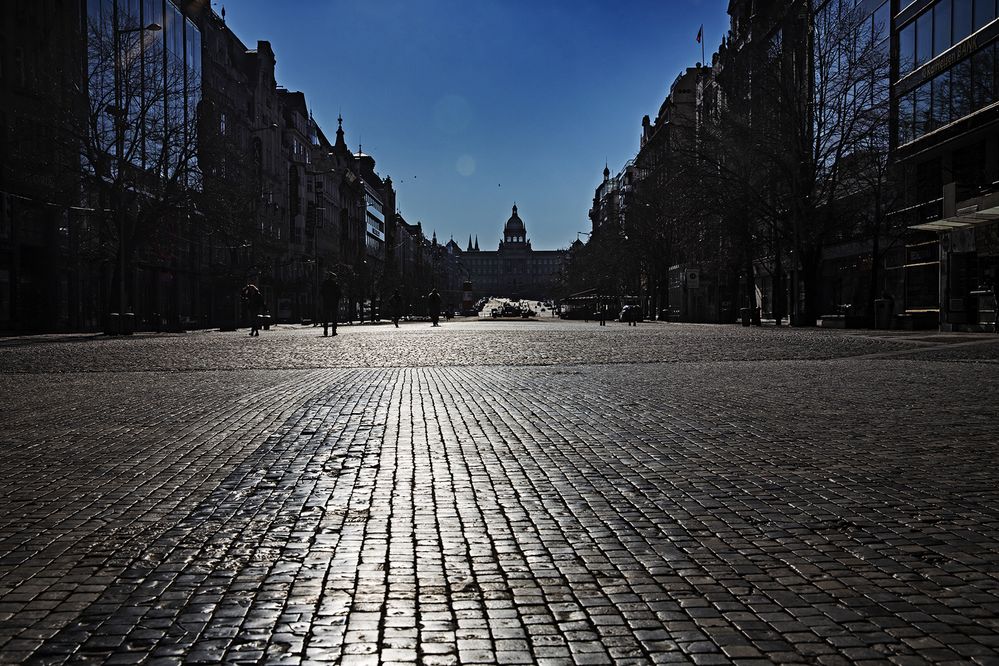 Centrum Prahy za časů karantény očima naší fotografky Nguyen Phuong Thao