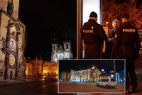 FOTO: Lidupustá Praha kvůli zákazu vycházení. Takhle klidnou službu policisté dlouho nezažili