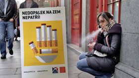 Praha 1 se připravuje na zákaz kouření.