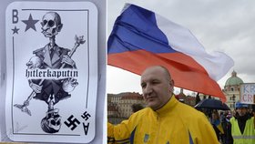 V Praze se v sobotu konal mírový pochod na protest proti ruské intervenci na ukrajinském Krymu.