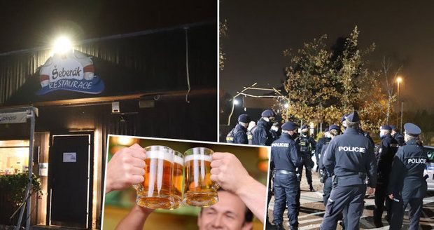 Restaurace Šeberák přes zákaz znovu otevřela! Ale jen na chvíli. „Zaměstnaní“ hosté u policie neobstáli