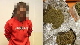 Policisté u muže v Libni v listopadu 2020 našli pervitin i marihuanu.
