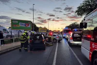 Řidička v Libuši předjížděla kolonu: Na přechodu srazila chodce, byla namol!