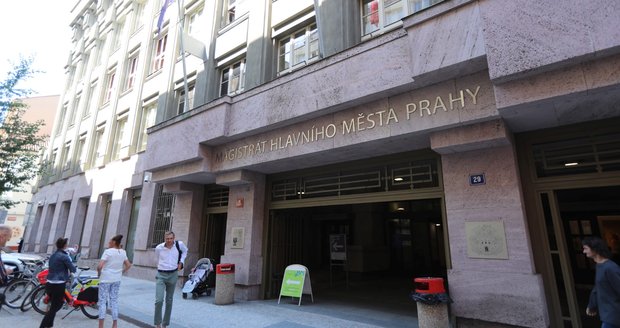 Budova pražského magistrátu. (15. června 2022)