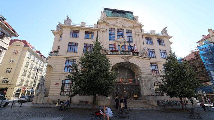 Budova pražského magistrátu. (15. června 2022)