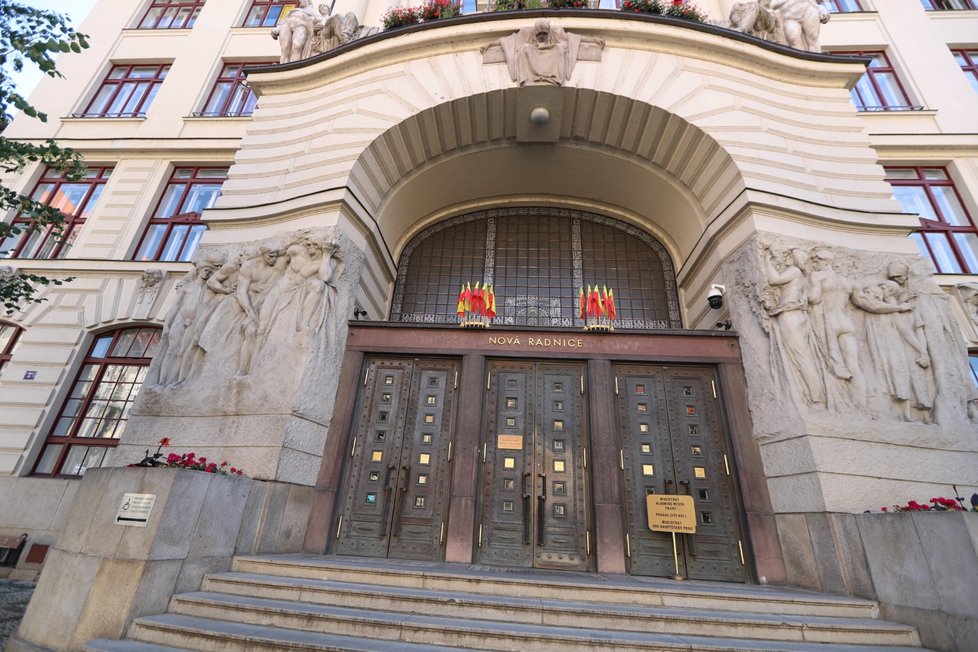Budova pražského magistrátu (15. června 2022)