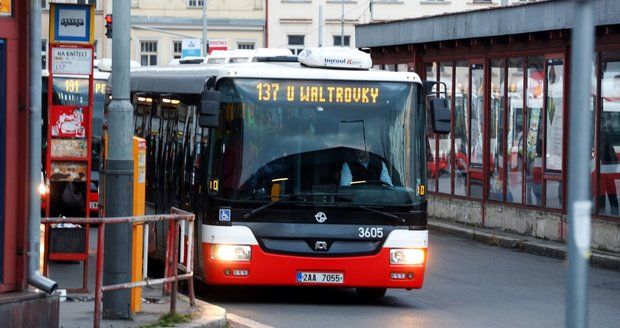 Pražský dopravní podnik má nedostatek řidičů autobusu.(ilustrační foto)