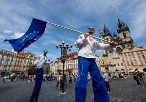 Oslavy 1. máje v Praze (1.5.2024)