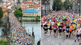 V Praze proběhl jubilejní 20. ročník Prague maraton. 