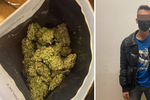 Policisté zadrželi několik mužů s více než 1,5 kg marihuany.