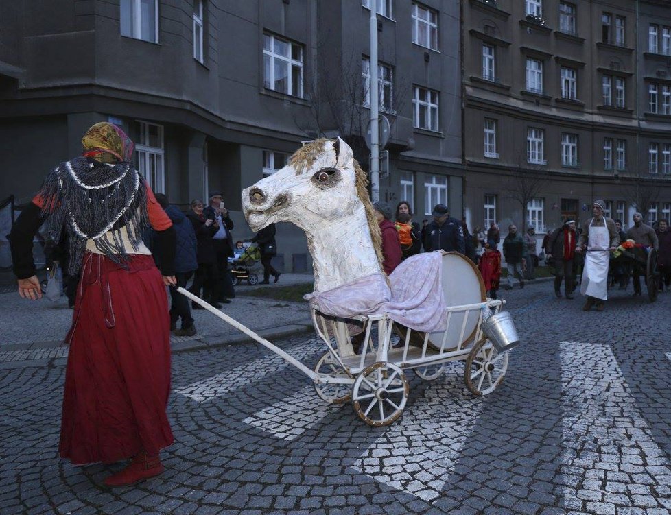 Na masopustu v loňském roce bylo opravdu veselo.