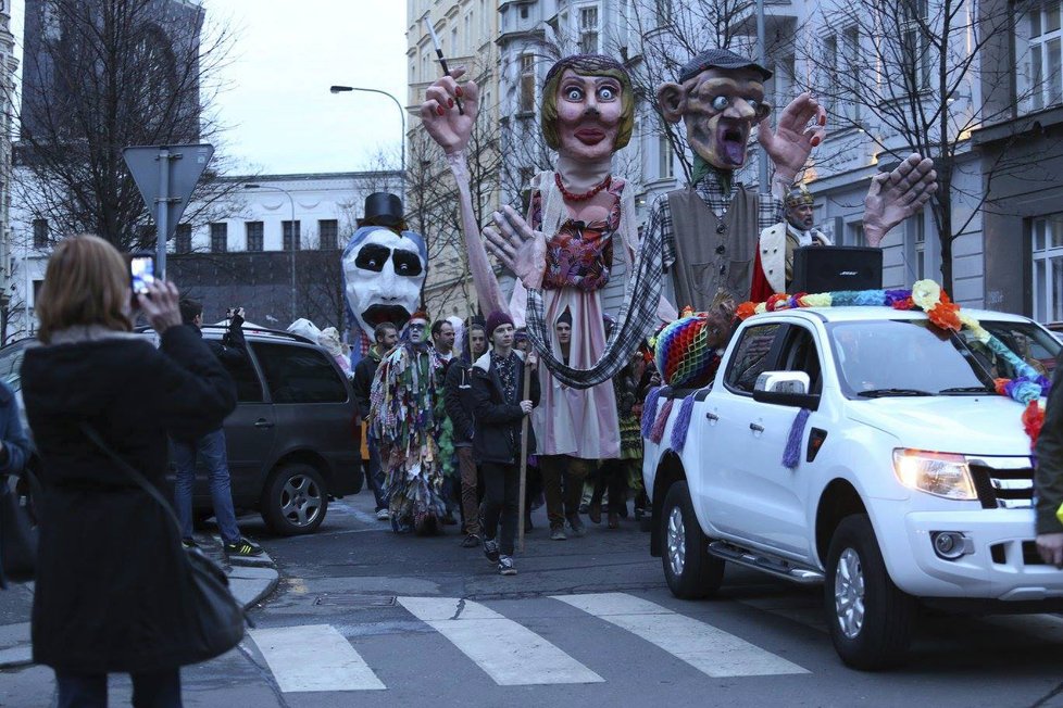 Na masopustu v loňském roce bylo opravdu veselo.