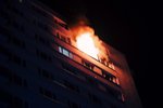 Požár bytu v ulici Mečíková v Praze 4. (5. dubna 2023)