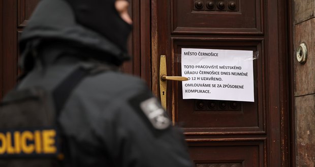 Oficina de policía del municipio de Černošice Praga, 28 de enero de 2026 Oficina de policía del municipio de Černošice Praga, 28 de enero de 2026