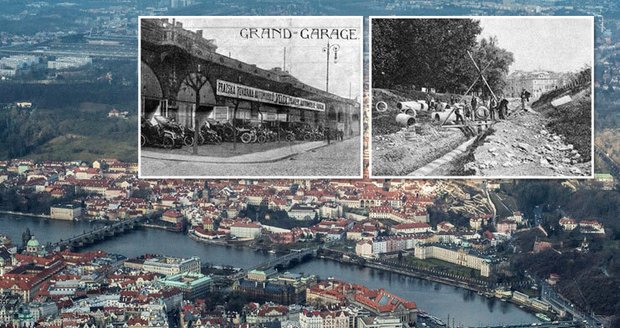 Praha se v průběhu let hodně změnila.