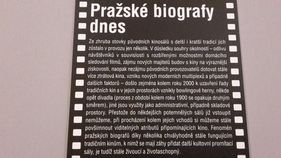 Muzeum Prahy pro milovníky historie připravilo výstavu o historii pražských biografů.