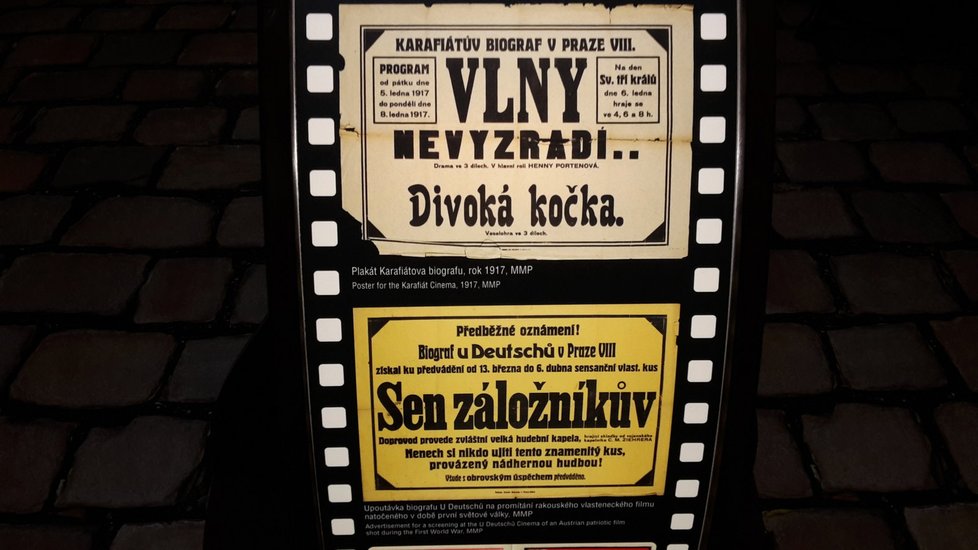 Muzeum Prahy pro milovníky historie připravilo výstavu o historii pražských biografů.