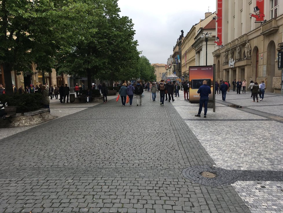 Ulice Na Příkopě má být jedním z míst, kterého se časové omezení bude týkat.