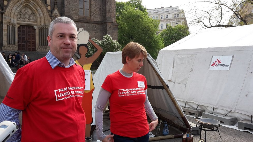 Pavel Gruber, ředitel české kanceláře Lékařů bez hranic