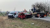 Tragédie u Kolovrat: Srazily se dvě dodávky, jeden z řidičů (†39) zemřel
